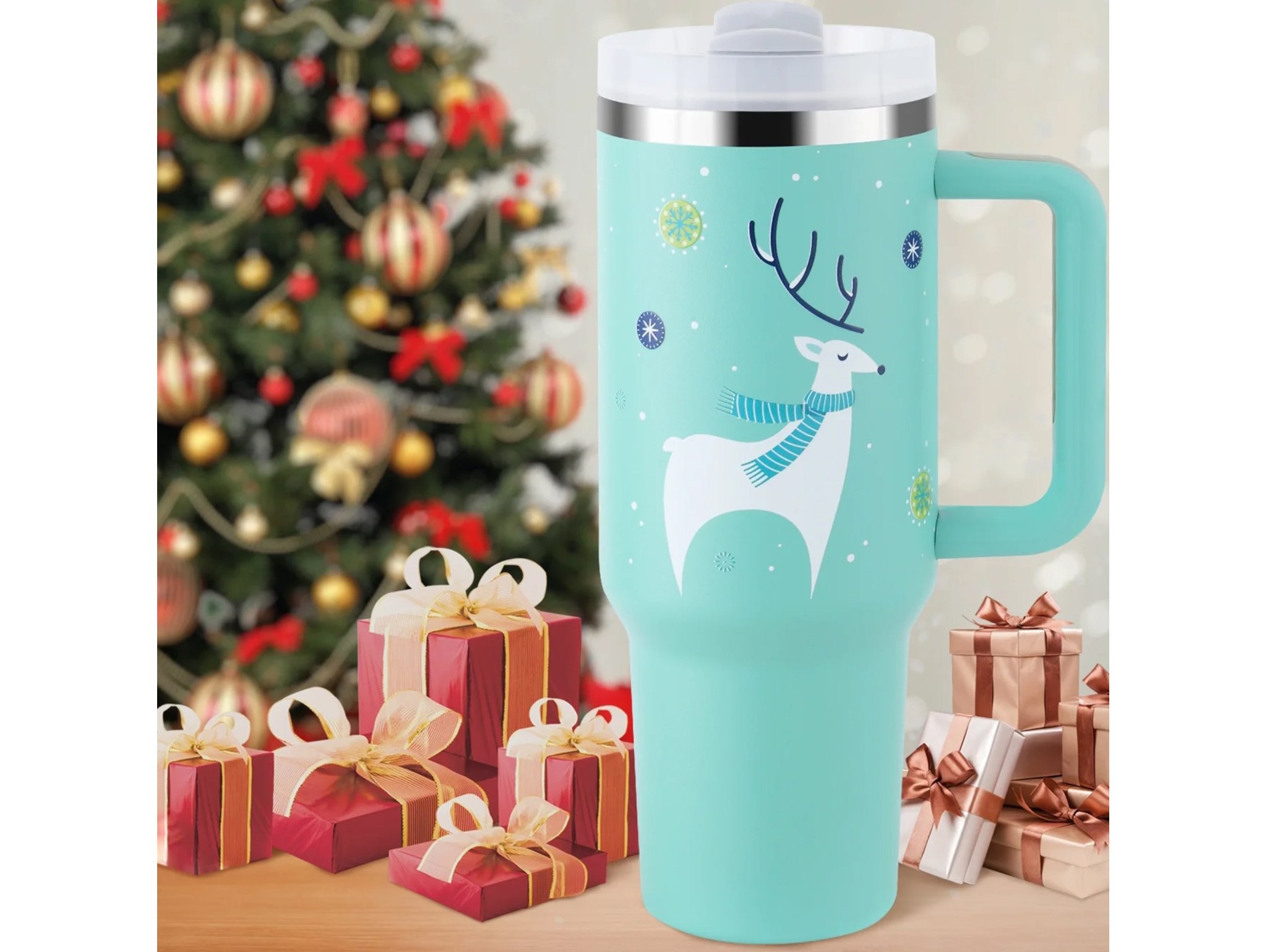 KUBEK TERMICZNY Z UCHWYTEM 1200ML