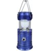 LAMPA KEMPINGOWA SOLAR AKUMULATOR 2w1 - niebieski