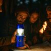 LAMPA KEMPINGOWA SOLAR AKUMULATOR 2w1 - niebieski