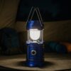 LAMPA KEMPINGOWA SOLAR AKUMULATOR 2w1 - niebieski