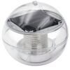 LAMPA LAMPKA SOLARNA LED PŁYWAJĄCA KULA DO BASENU RGB 11CM