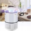 LAMPA NA OWADY UV NA USB - 16x11,5cm biało-czarny