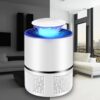 LAMPA NA OWADY UV NA USB - 16x11,5cm biało-czarny