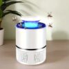 LAMPA NA OWADY UV NA USB - 16x11,5cm biało-czarny