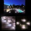 LAMPA OGRODOWA NAJAZDOWA SOLARNA 16 LED - biały zimny