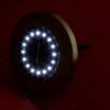 LAMPA OGRODOWA NAJAZDOWA SOLARNA 16 LED - biały zimny