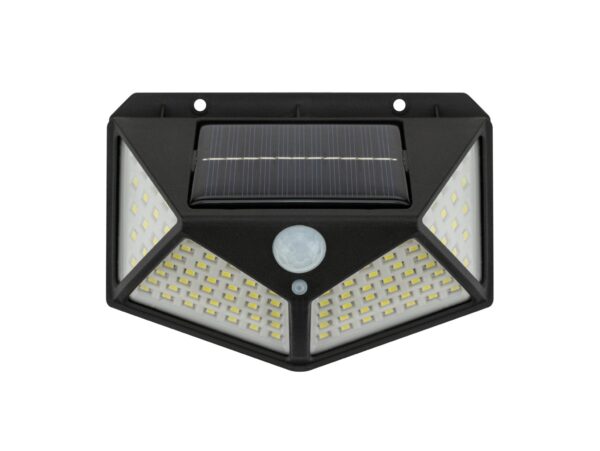 LAMPA SOLARNA CZUJNIK RUCHU ZMIERZCHU 100 LED
