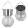 LAMPA SOLARNA OGRODOWA KULA WISZĄCA 6SZT