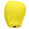 LAMPION SZCZĘŚCIA LATAJĄCY - żółty