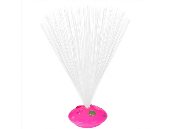 LAMPKA LAMPA UFO LED 32x10cm - różowy