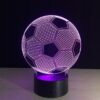 LAMPKA NOCNA 3D LED PIŁKA NOŻNA