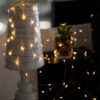 LAMPKI DRUCIKI 100 LED NA BATERIE - biały ciepły