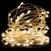 LAMPKI DRUCIKI 100 LED NA BATERIE - biały ciepły