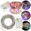 LAMPKI DRUCIKI 100 LED NA BATERIE - multikolor