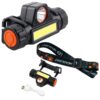LATARKA CZOŁOWA Z MAGNESEM CZOŁÓWKA 4w1 LAMPKA COB