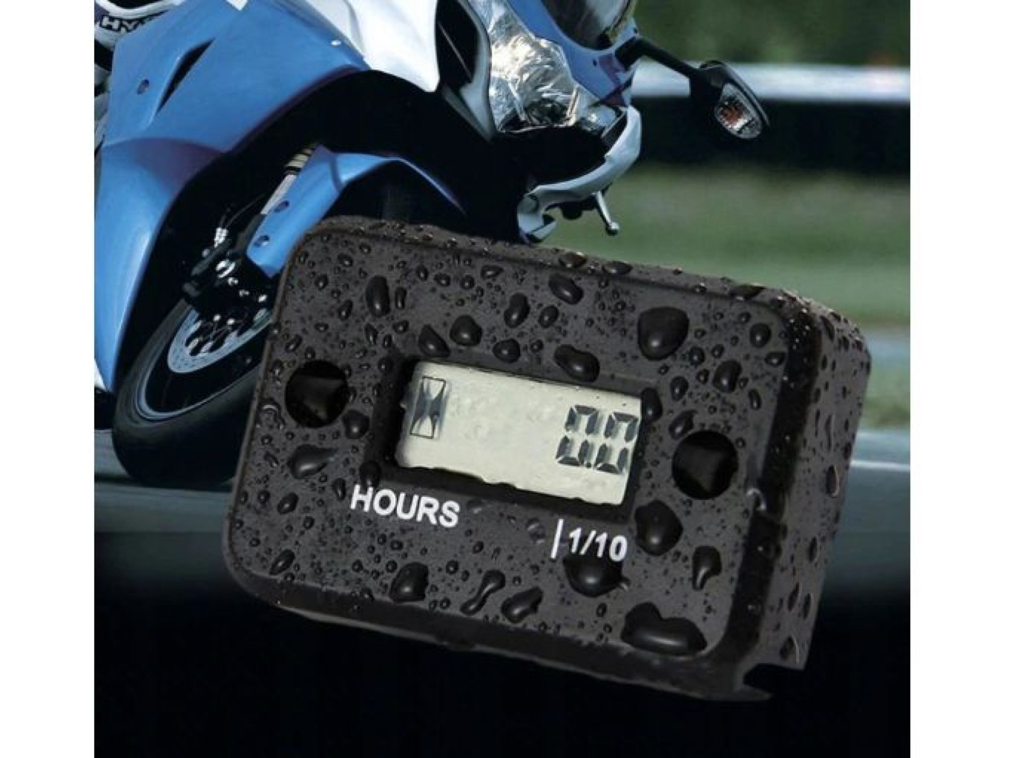 LICZNIK MOTOGODZIN CZAS PRACY SILNIKA 12 / 24 V