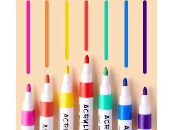 MARKERY PISAKI MAZAKI AKRYLOWE 12SZT