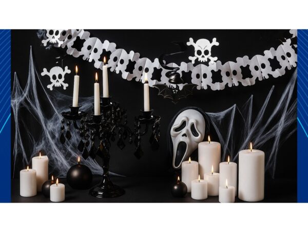 MASKA KRZYK Z KAPTUREM KOSTIUM IMPREZA HALLOWEEN