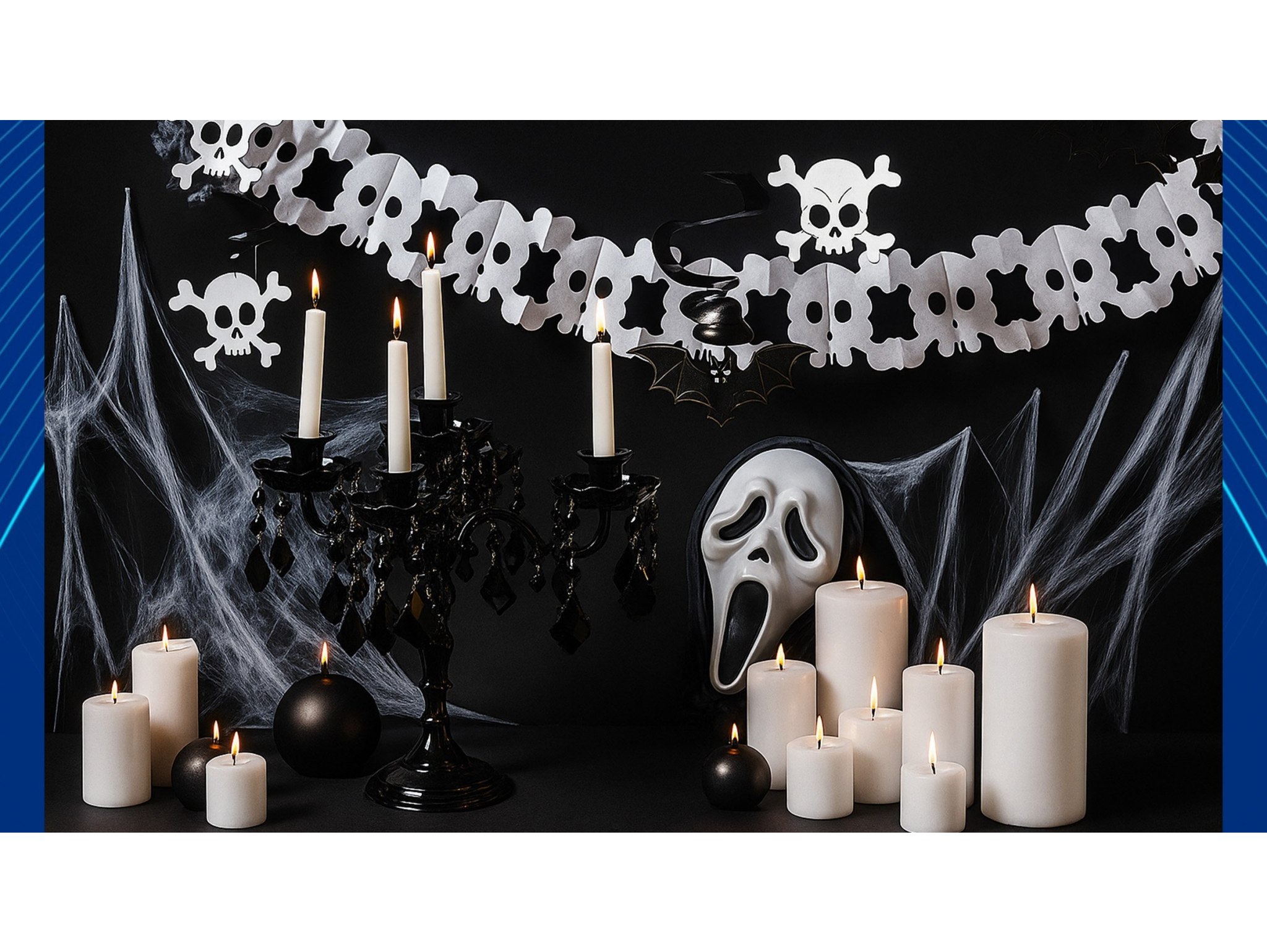 MASKA KRZYK Z KAPTUREM KOSTIUM IMPREZA HALLOWEEN
