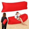 MATERAC SOFA NADMUCHIWANA LAZY BAG AIR SOF - czerwony