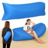 MATERAC SOFA NADMUCHIWANA LAZY BAG AIR SOF - jasny niebieski