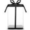 MIŚ Z RÓŻ 25cm + BOX - czerwony bez wstążki