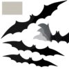 NIETOPERZ DEKORACJA HALLOWEEN 3SZT