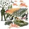 ŻOŁNIERZYKI ZESTAW FIGUREK MILITARNYCH