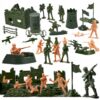 ŻOŁNIERZYKI ZESTAW FIGUREK MILITARNYCH