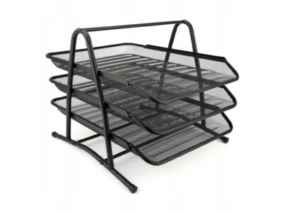 ORGANIZER NA BIURKO METALOWY 3 SZUFLADY 35x28x27,5cm