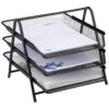ORGANIZER NA BIURKO METALOWY 3 SZUFLADY 35x28x27,5cm