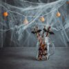 PAJĘCZYNA BIAŁA 20G HALLOWEN + 2 PAJĄKI