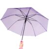 PARASOL PRZEZROCZYSTY 72cm - fioletowy