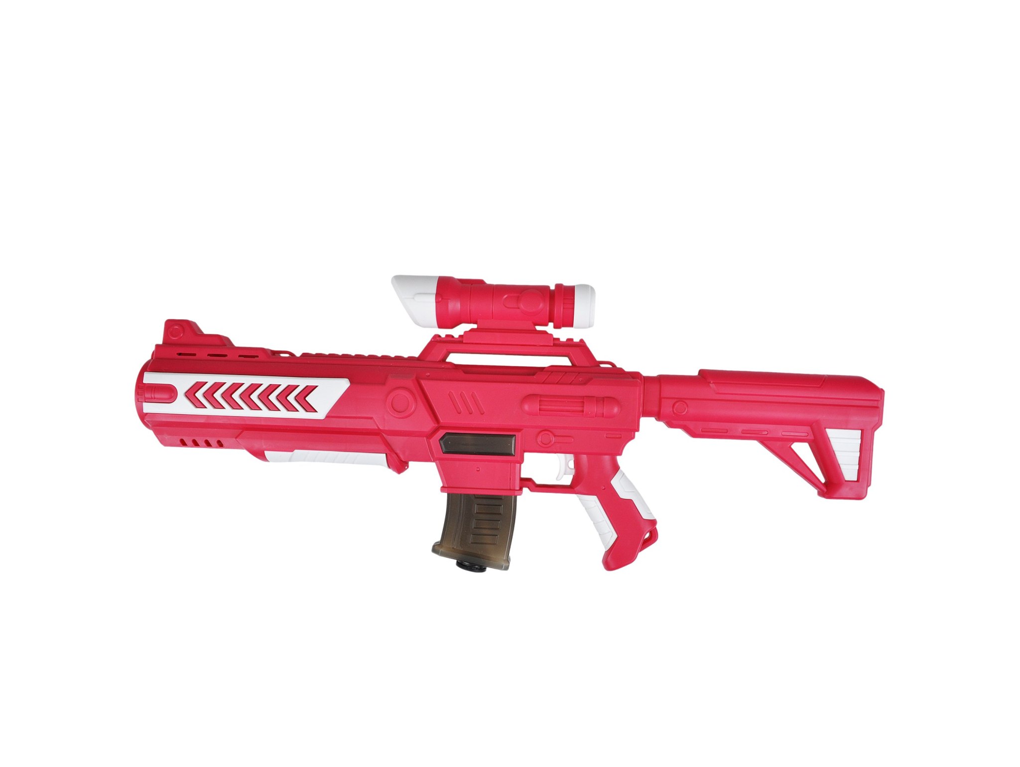 PISTOLET NA WODĘ NA BATERIE 54,5x21x5,5XM - czerwony