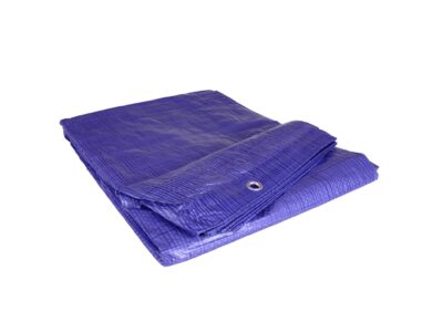 PLANDEKA PE NIEBIESKA 4 x 6m - 50g/m2