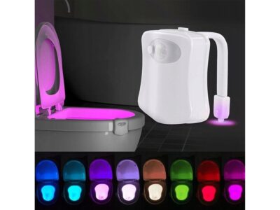 PODŚWIETLENIE MUSZLI KLOZETOWEJ WC LED LAMPKA 8 PL