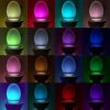 PODŚWIETLENIE MUSZLI KLOZETOWEJ WC LED LAMPKA 8 PL