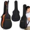 POKROWIEC FUTERAŁ NA GITARĘ - żółty pasek
