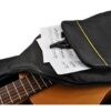 POKROWIEC FUTERAŁ NA GITARĘ - żółty pasek
