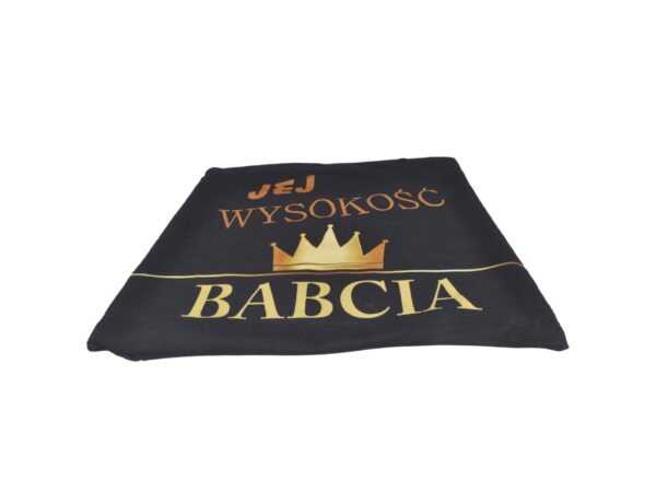 POSZEWKA NA PODUSZKĘ NA DZIEŃ BABCI 40x40 - jej wysokość babcia