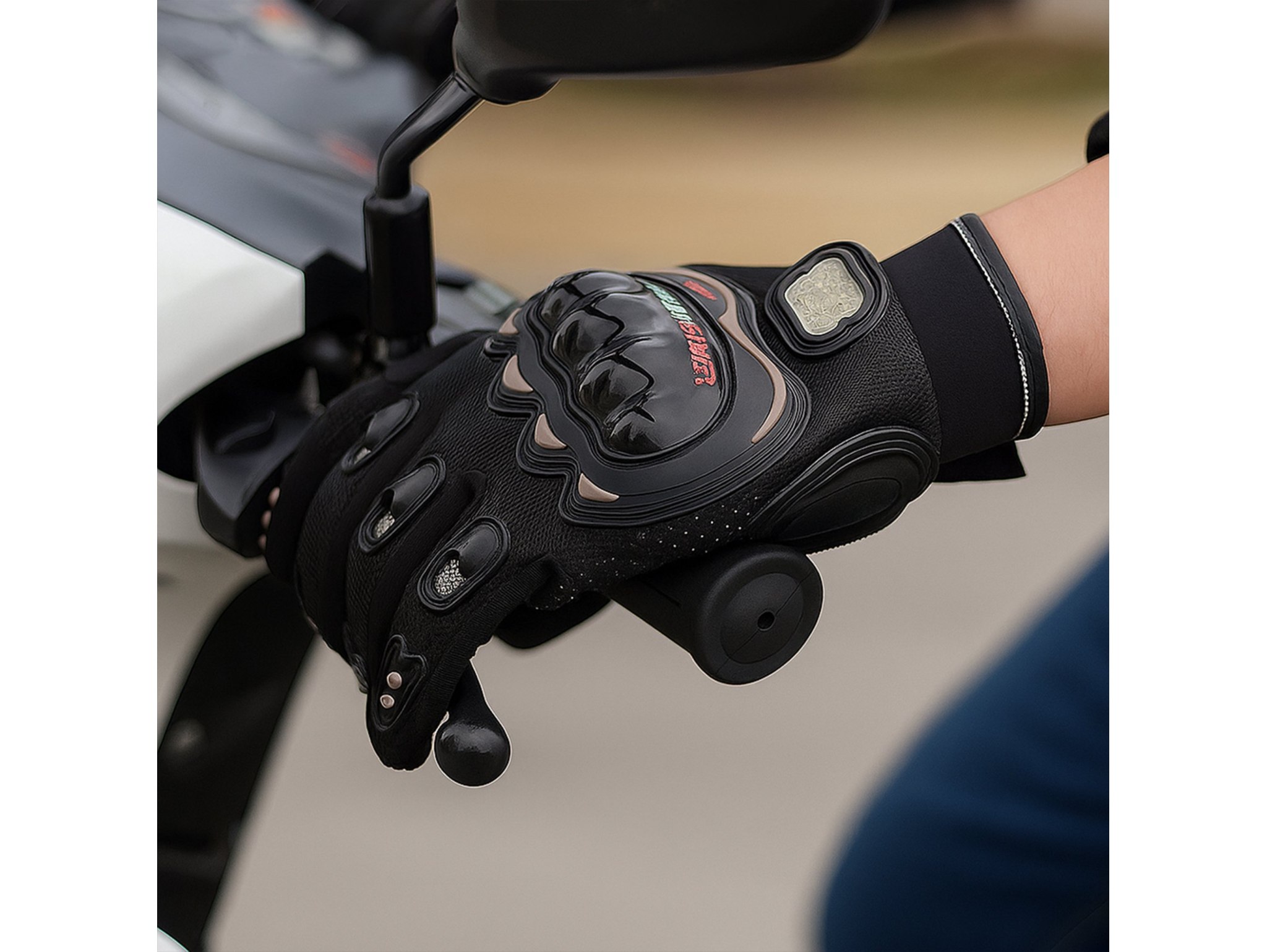 RĘKAWICE MOTOCYKLOWE - XL