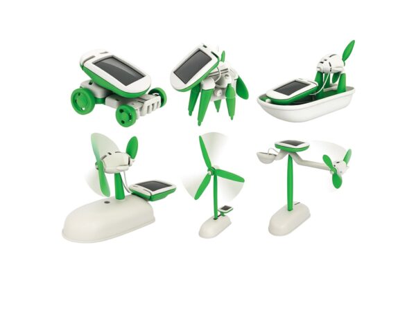 ROBOT SOLARNY KITS 6w1 ZESTAW SOLAR EDUKACYJNY
