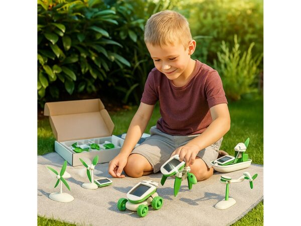 ROBOT SOLARNY KITS 6w1 ZESTAW SOLAR EDUKACYJNY