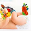 SKARPETKI SENSORYCZNE DLA NIEMOWLĄT GRZECHOTKI