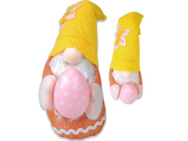 SKRZAT WIOSENNY WIELKANOCNY Z JAJKIEM 32X11cm - pomarańczowy