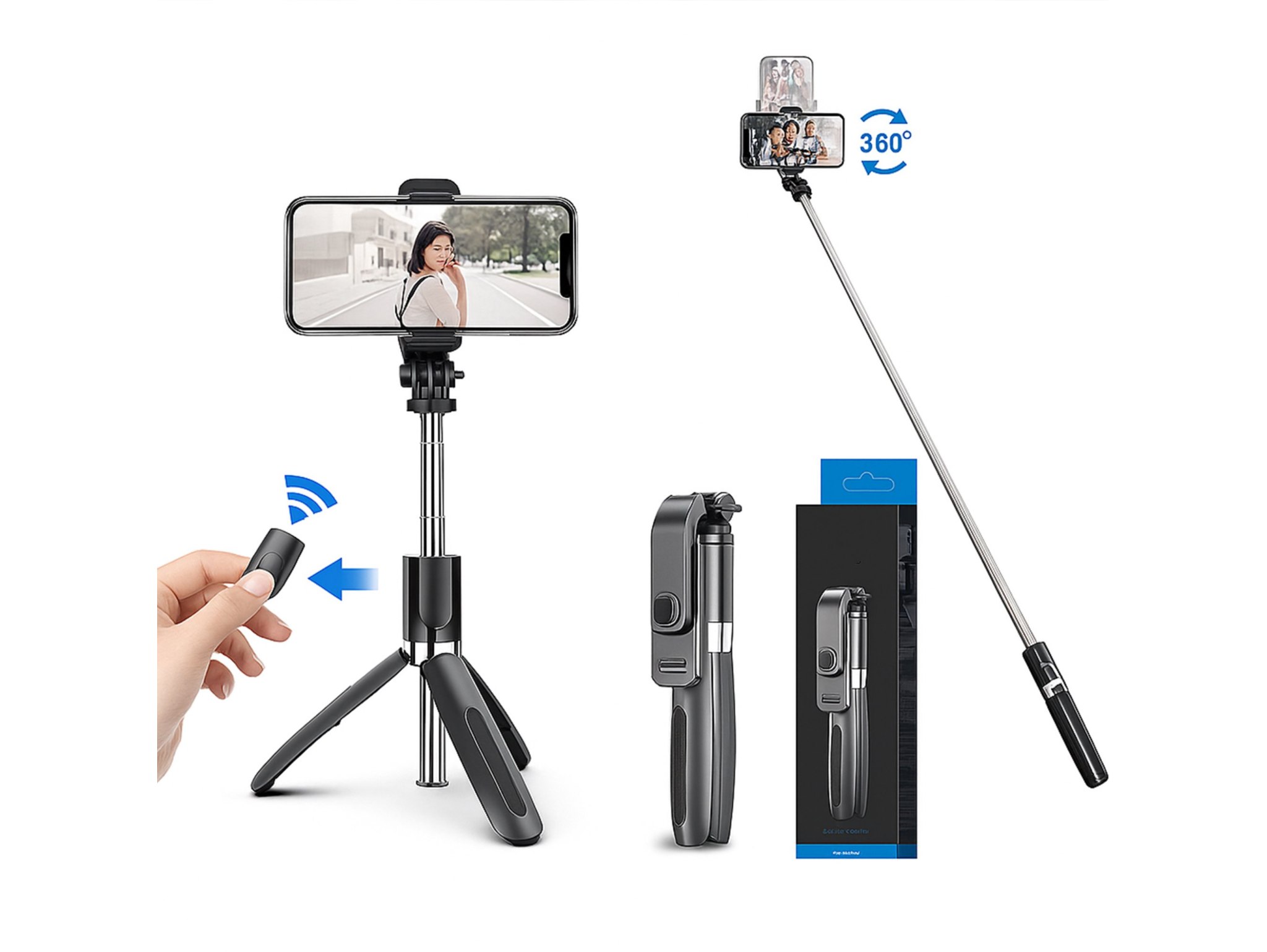 STATYW DO TELEFONU SELFIE KIJEK