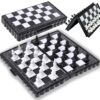 SZACHY WARCABY MAGNETYCZNE 2W1 PODRÓŻNE MINI