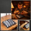 SZACHY WARCABY MAGNETYCZNE 2W1 PODRÓŻNE MINI