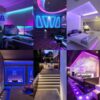 TAŚMA LED WODOODPORNA RGB 5M +PILOT ZASILACZ