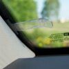 UCHWYT KLIPS NA BILET PARKINGOWY LEGITYMACJĘ SZYBĘ